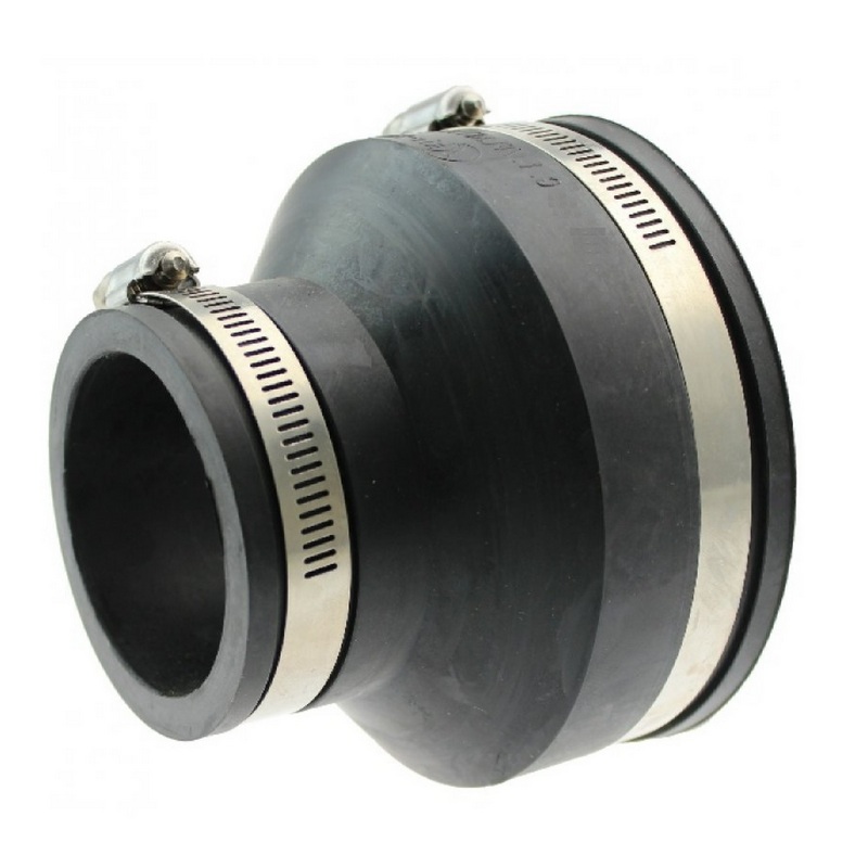 32 mm NBR Flex Fitting Reduziermuffe 32 x 20 mm Verbinder Reparatur (Klemmbereich 28-34 -> 16-22 mm)