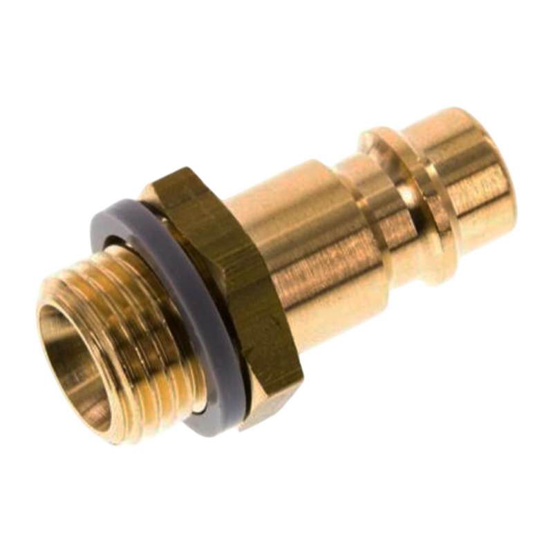 1/8" Druckluft Stecker Nippel Einsteck Anschluss Messing NW 7,2 mit Innengewinde AG - PN 35 bar