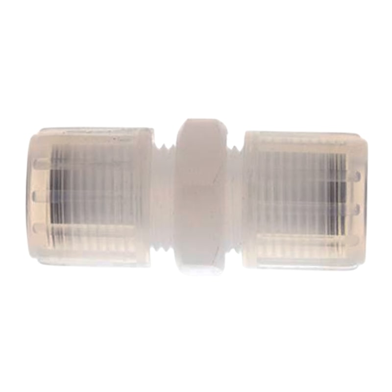10 x 8 mm Kupplung PFA Verschraubung Verbinder PA PP Schlauch FDA - PN 10 bar