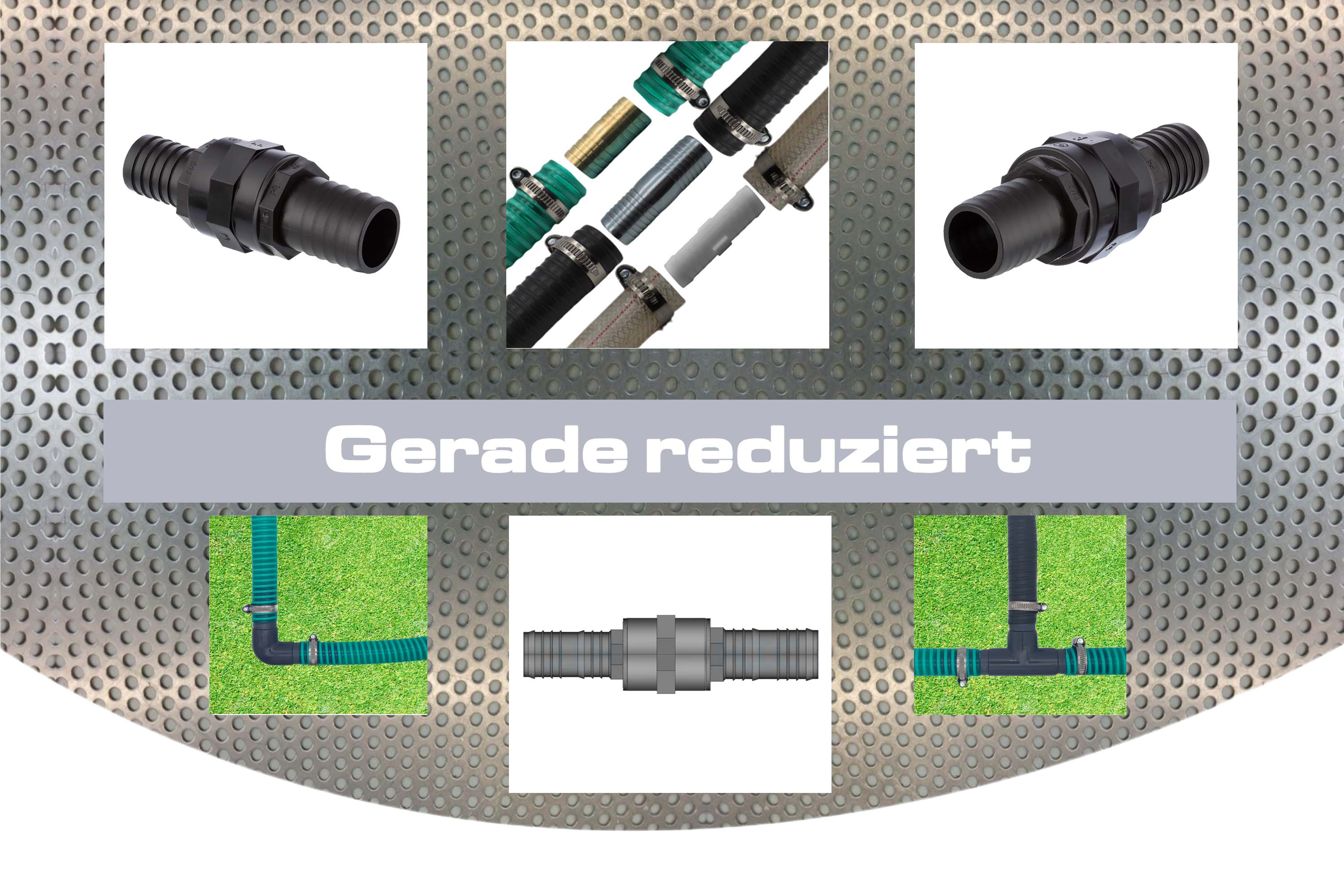 Gerade reduziert