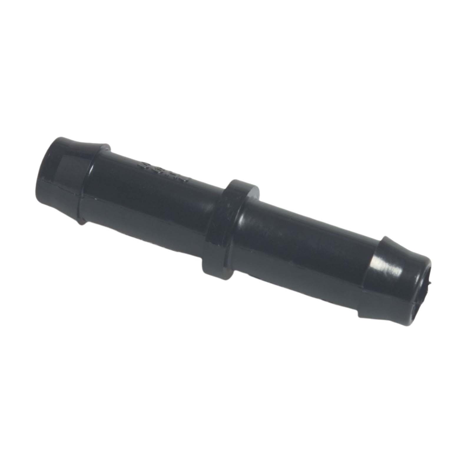 25 mm PA Nylon Schlauch Verbinder Stutzen Doppel Tülle Kupplung Fitting WF schwarz PN 10 bar
