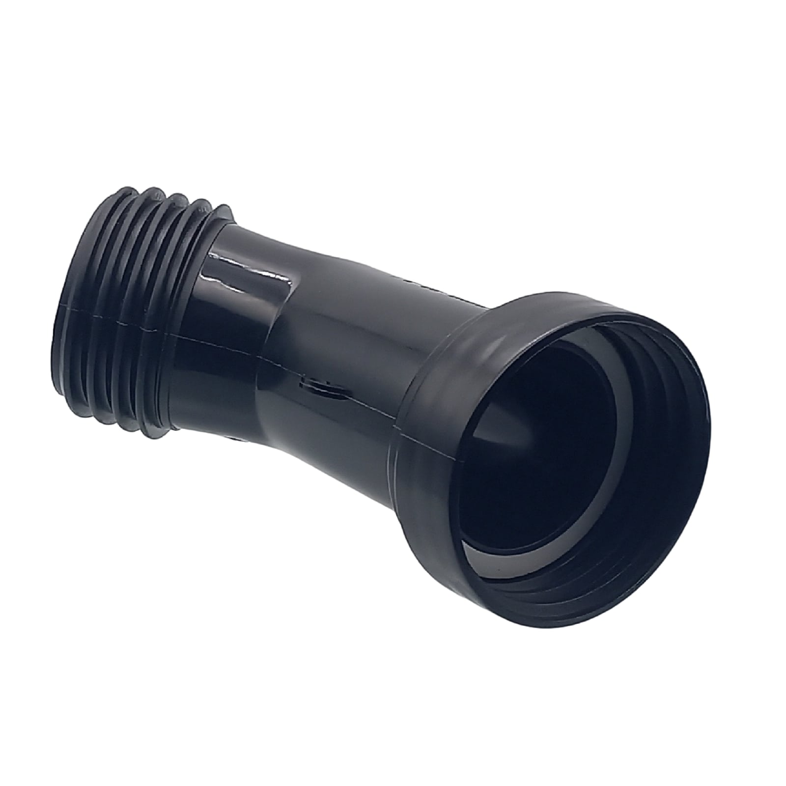 S60 x 6 Winkel 45° IBC Adapter mit Außengewinde AG S60x6 Container Fass Tank Zubehör PN10 bar