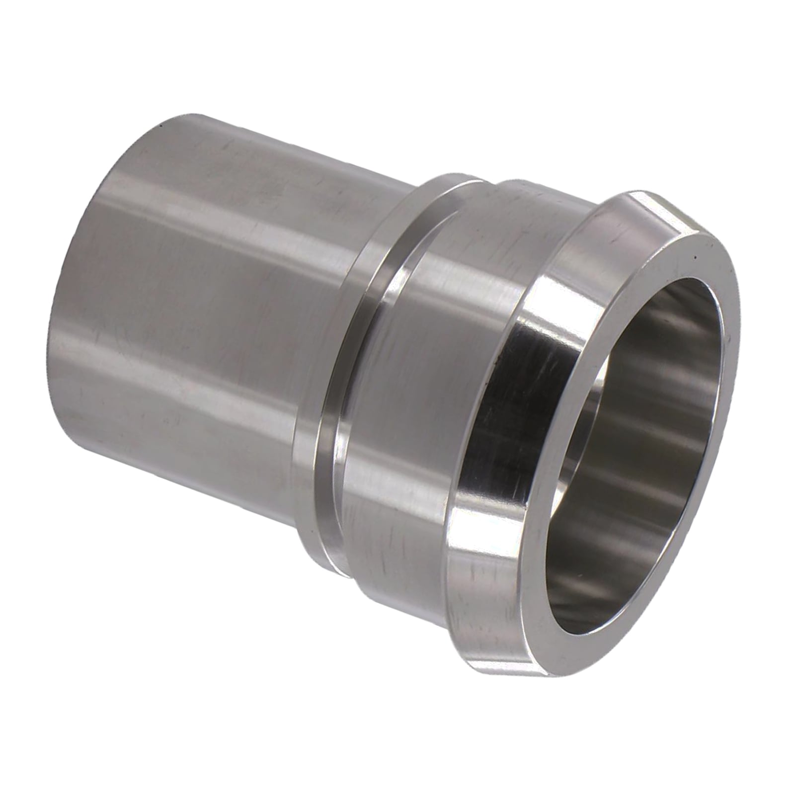 DN 100 Milchrohr Verschraubung DIN 11851 Mutterteil Kegel Stutzen Sicherungsbund - Stutzen glatt 100 mm - PN 25 bar