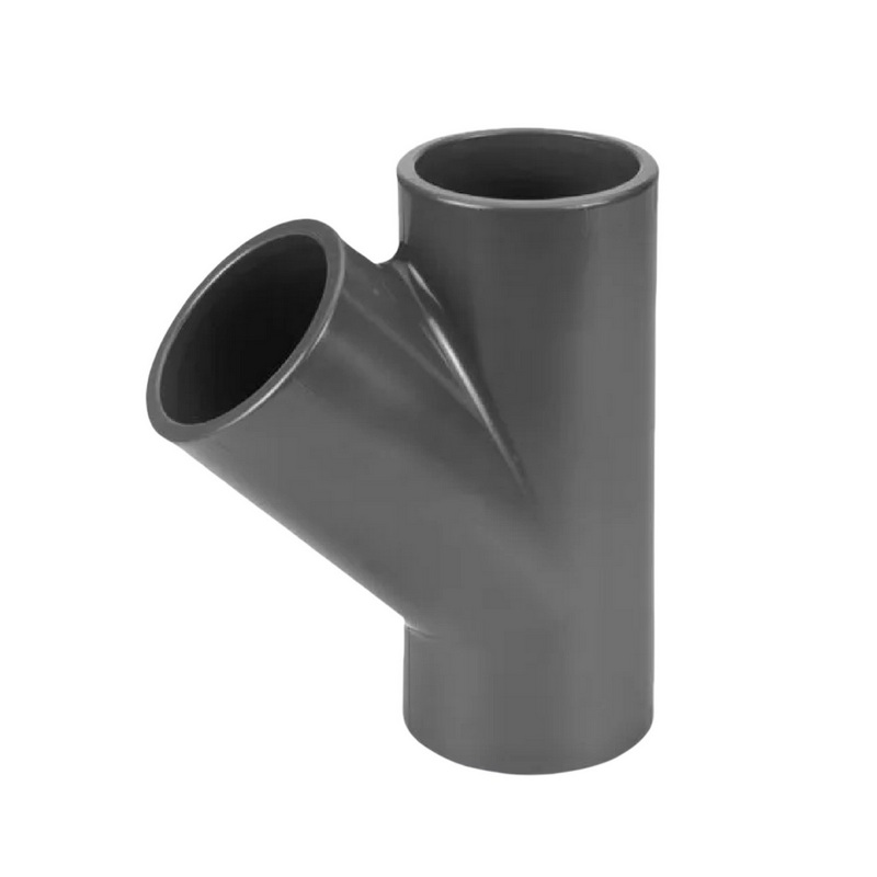 250 mm VDL PVC Klebe Fitting T-Stück 90° Muffe Verbinder - PN 6 bar