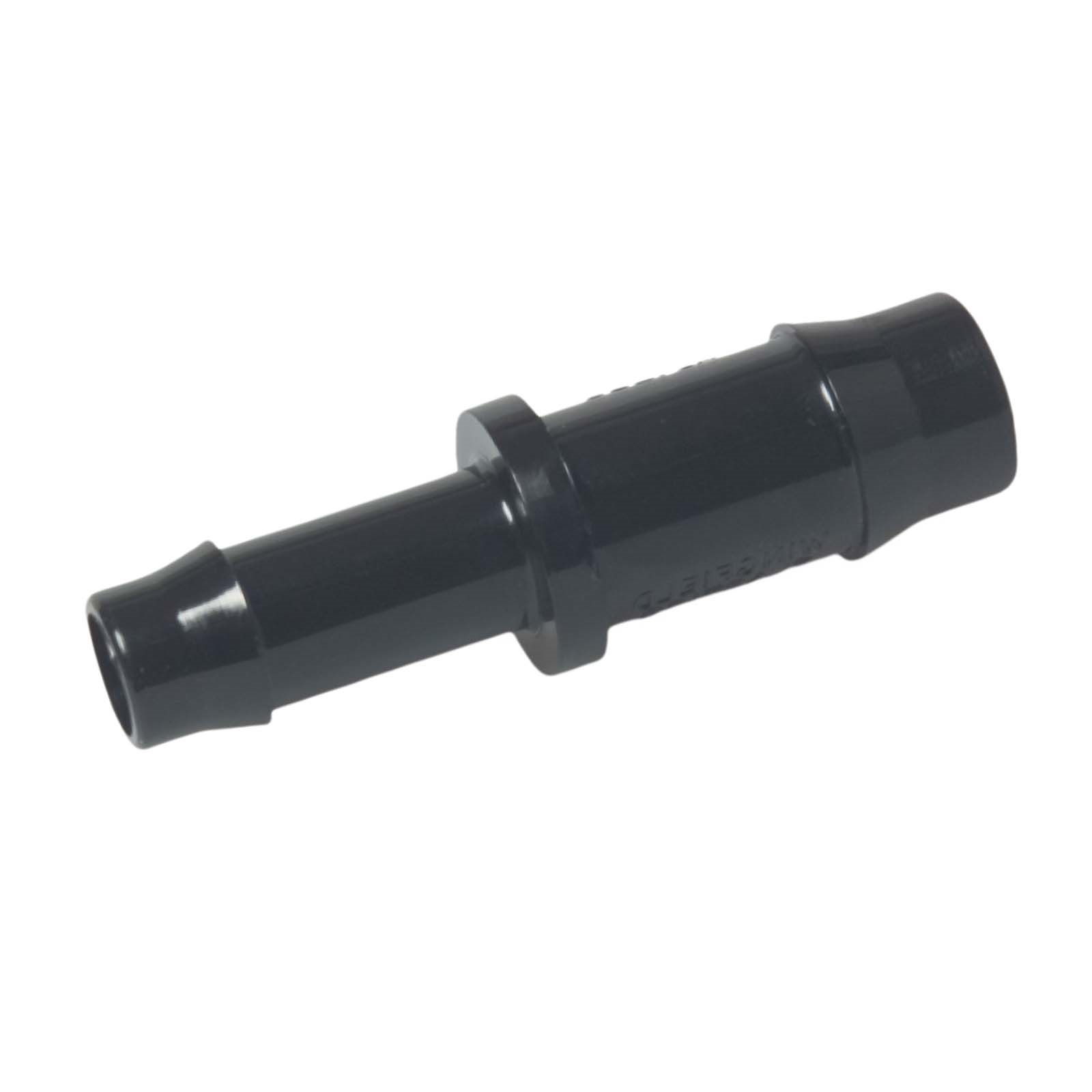 10 x 6 mm PA Nylon Schlauch Verbinder Reduktion Stutzen Tülle Kupplung Fitting WF schwarz PN 10 bar