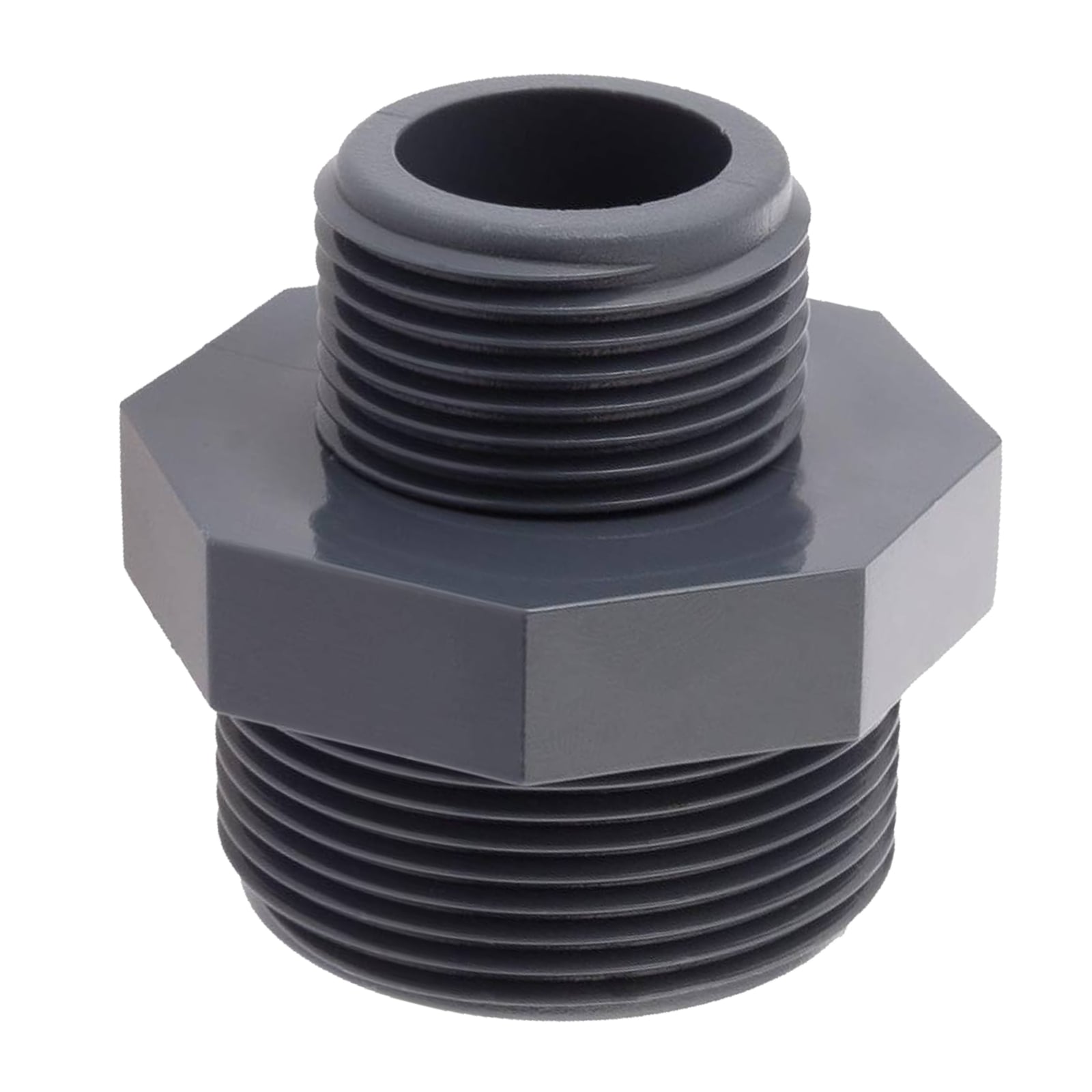 4 x 3" PVC Fitting Reduzier Nippel Außengewinde Verbinder - PN 10 bar