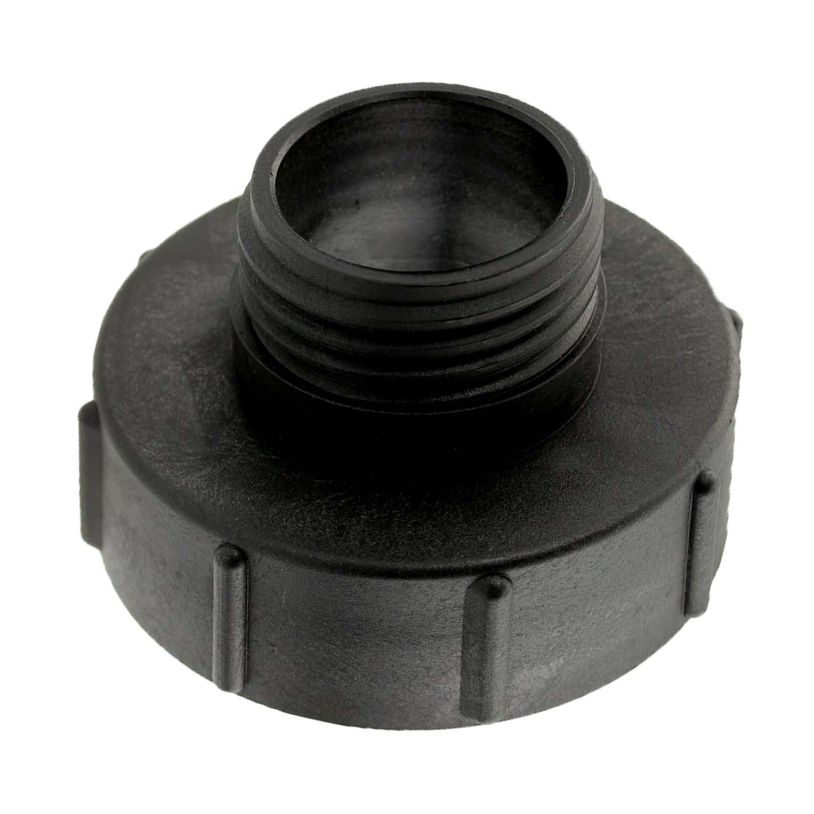 S100 x 8 auf S60 x 6 (AG) IBC Reduktion Adapter Container Fass Tank Zubehör PN 10 bar