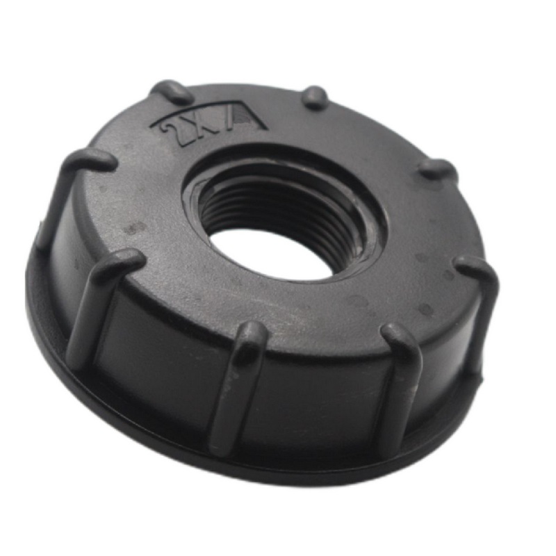 S60 x 6 IBC Adapter mit Innengewinde IG 1/2" Container Fass Tank Zubehör PN10 bar