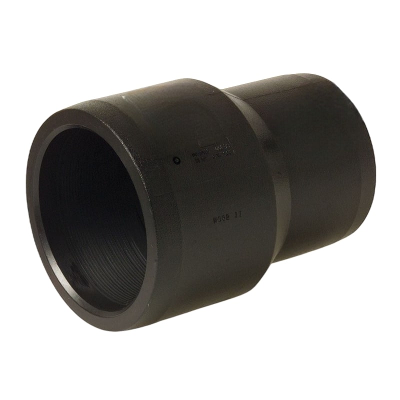 63 mm PE 100 Elektro Schweiß Fitting Reduzier Muffe 63 x 50 mm SDR 11 DVGW 24 VAC schwarz