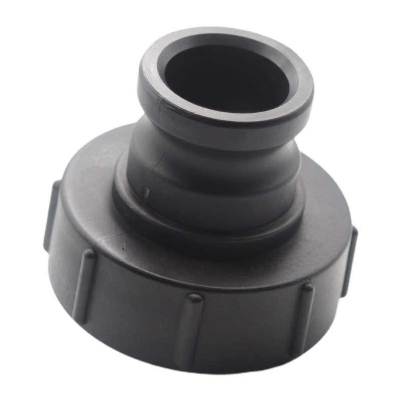 S100 x 8 IBC Adapter auf Kamlok Vaterteil DN50 (63,0mm) PP Polypropylen Container Tank Zubehör