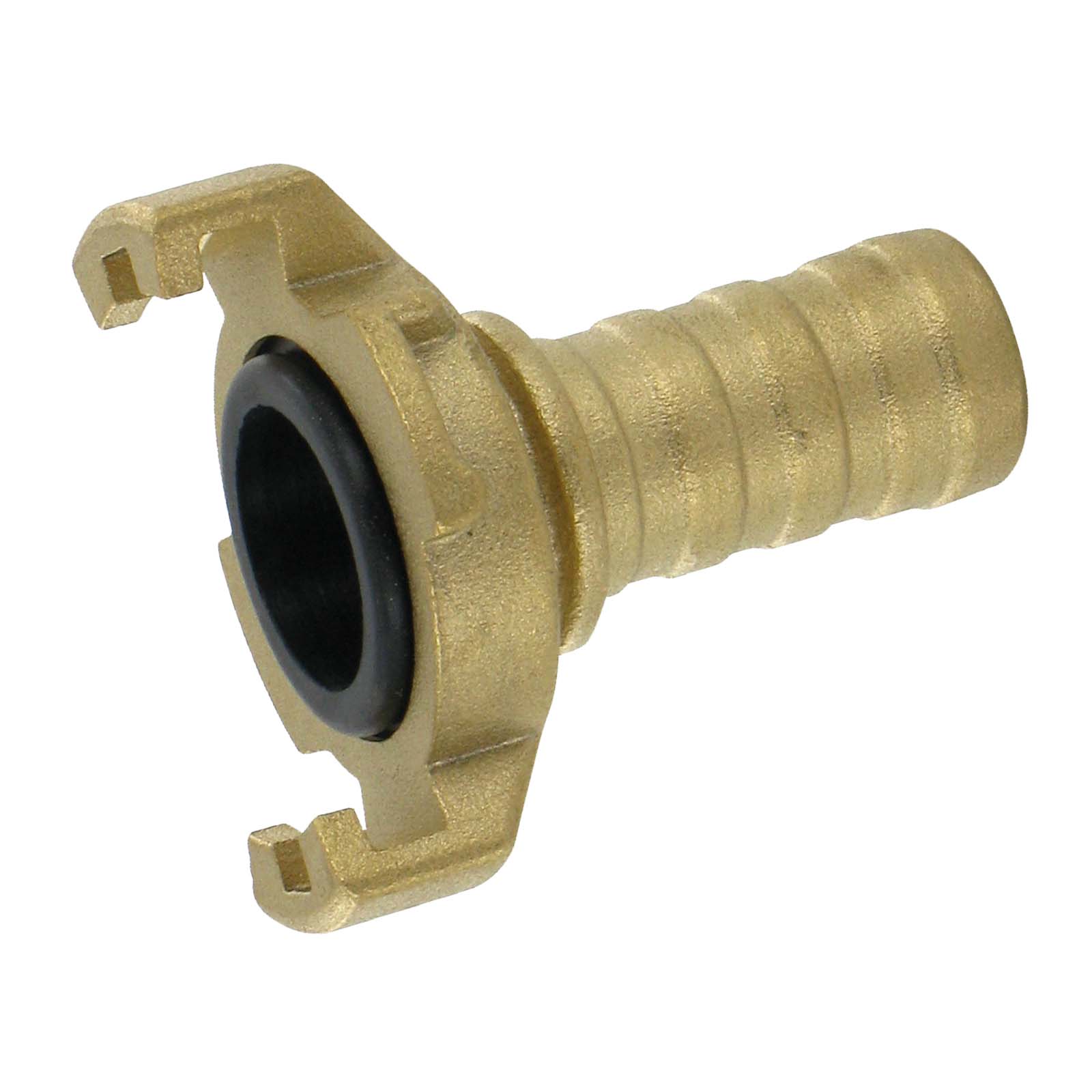 DN 30 - 32 Pressluft Klauen Kupplung Express Messing Abstand 41 mm Schlauch Stutzen Tülle 32 mm - PN 10 bar