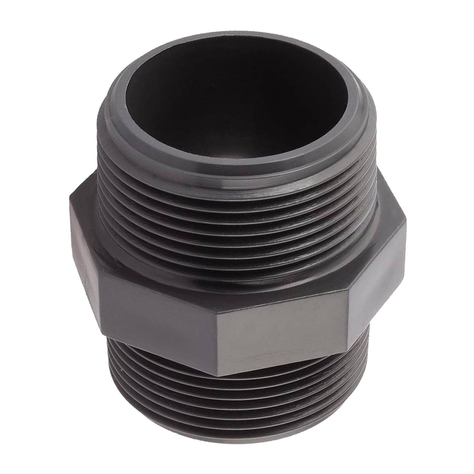 3/4" PVC Fitting Doppel Nippel Außen Gewinde Verbinder - PN 10 bar