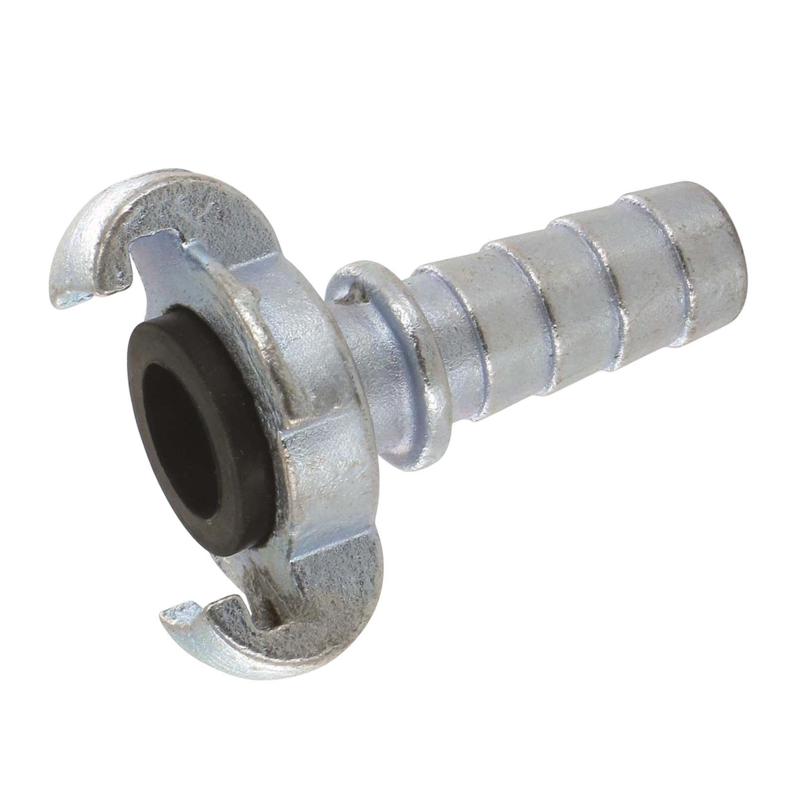 3/8" Klauen Kupplung Stahl European Type Abstand 42 mm Schlauch Stutzen Tülle 11,5 mm - PN 10 bar