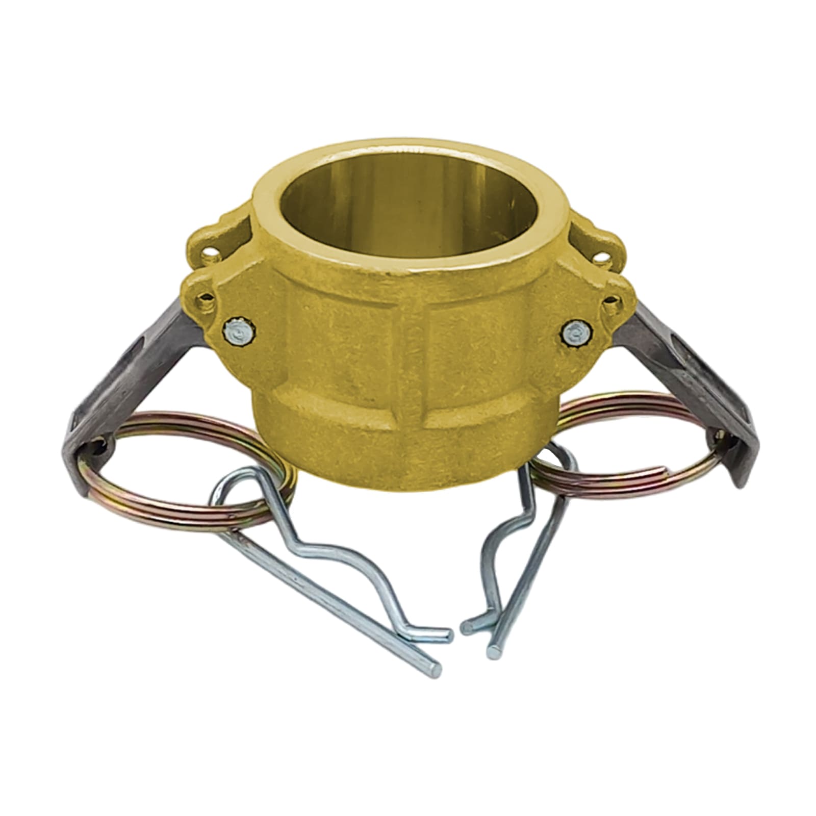 Kamlock Typ DC - End Kappe Messing Stopfen Verschluss 175,8 mm 6" Zoll DN150 - PN 5 bar