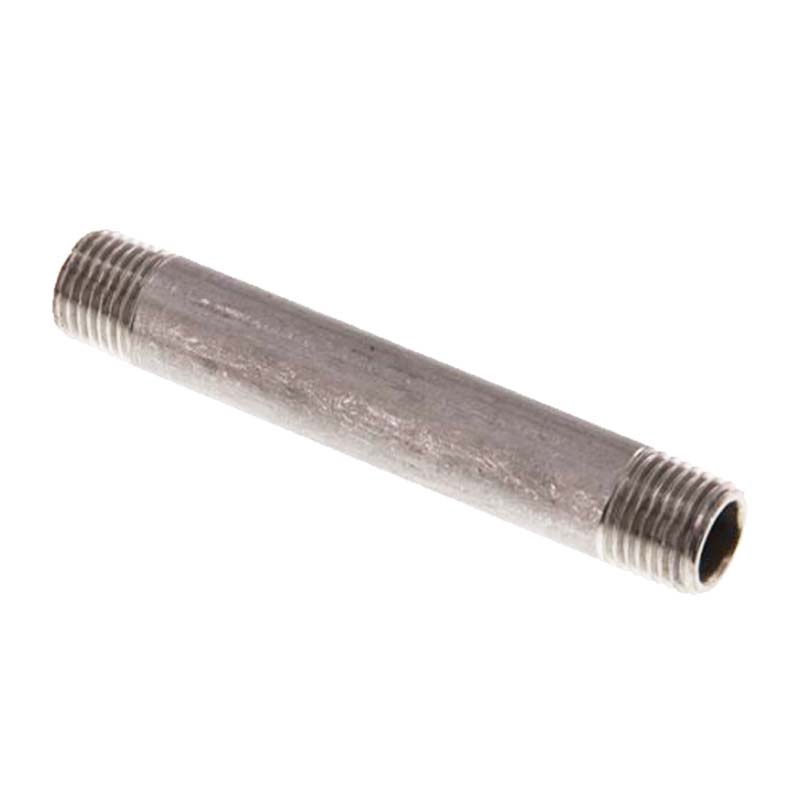 3/8 " Rohrnippel Edelstahl (1.4571) Nr. 23 - 40 mm Länge Außen x Außengewinde AG Fittings - PN 20 bar