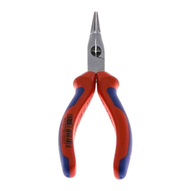 200 mm Flachrund Zange 40° abgewinkelte Backen verchromt 3K Griffe Knipex