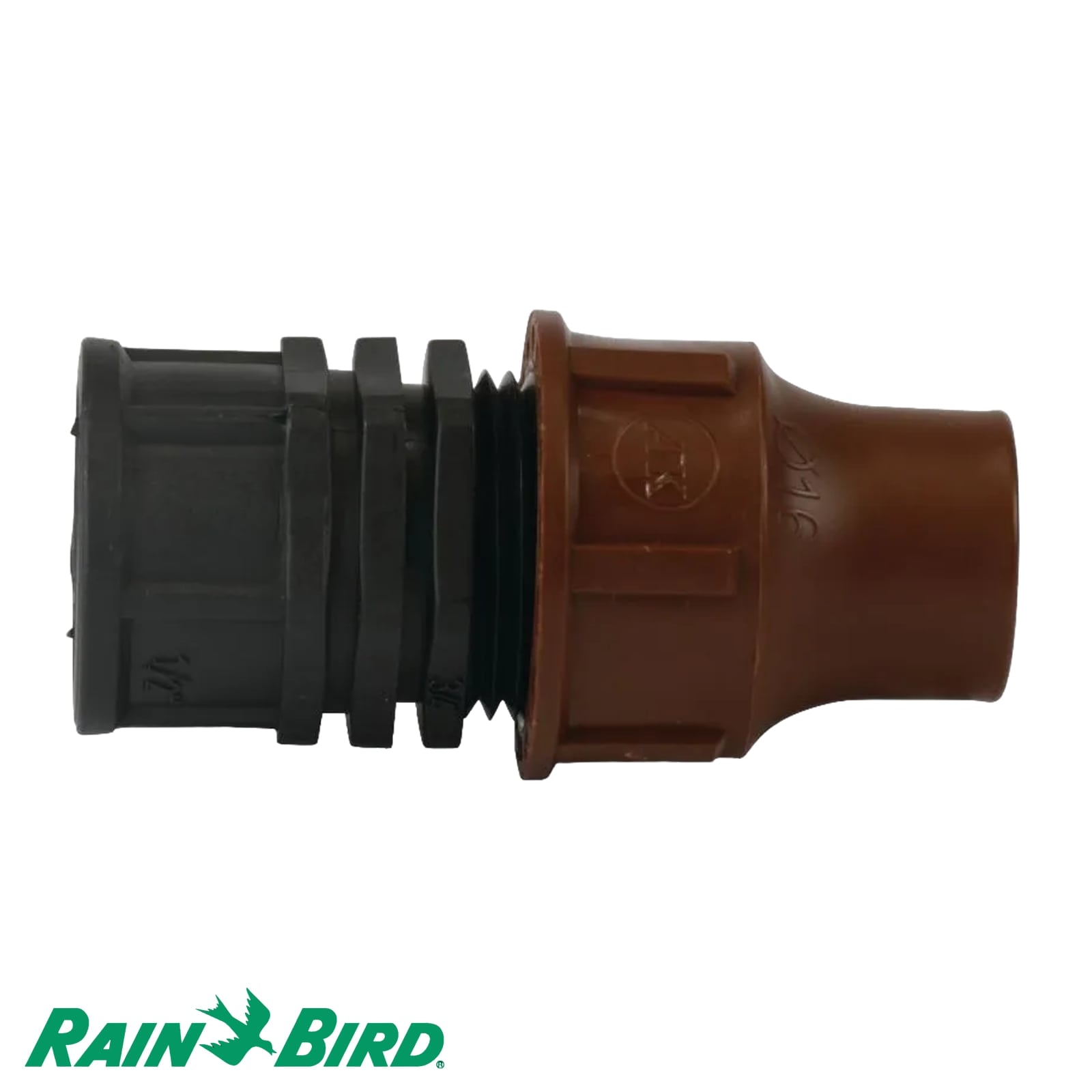 16 mm x 1/2" Rain Bird PP Kupplung Lock Quick x Innengewinde Tropf Fitting braun Typ BF-62-50