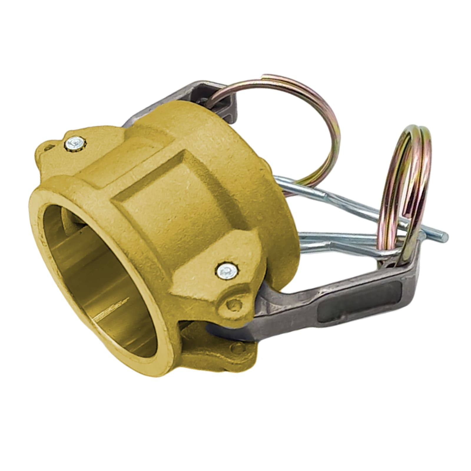 Kamlock Typ DC - End Kappe Messing Stopfen Verschluss 175,8 mm 6" Zoll DN150 - PN 5 bar