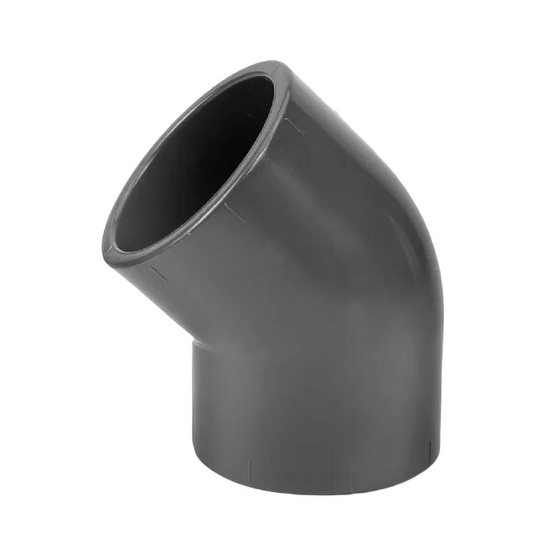 20 mm VDL PVC Klebe Fitting Winkel 45° Muffe Verbinder - PN 16 bar