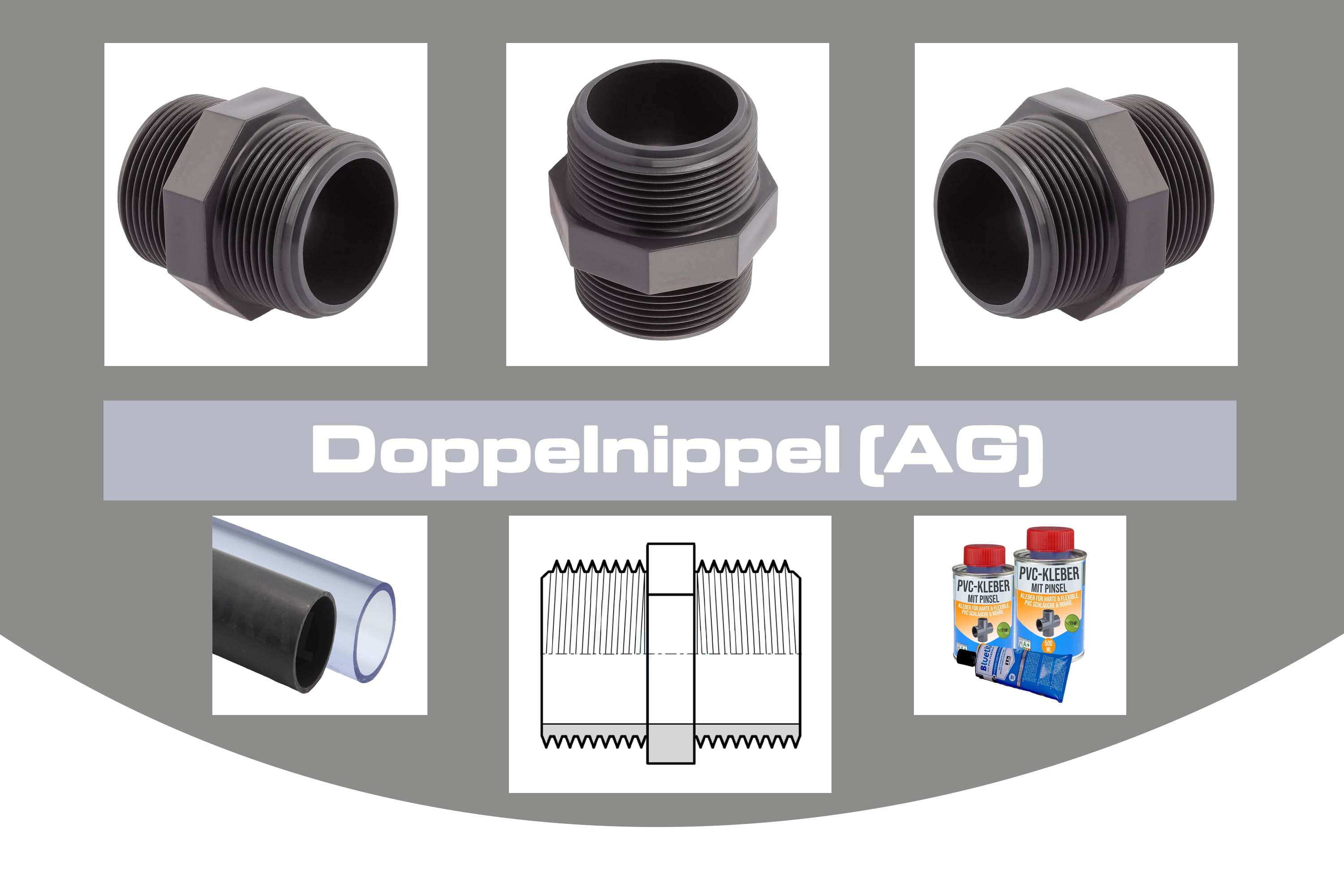 Doppelnippel (AG)