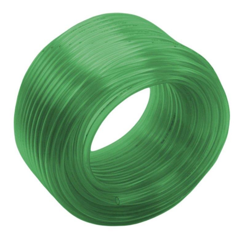 4 x 6 mm PVC Luft Filter Wasser Universal Labor Aquarium Terrarium Schlauch grün transparent - PN 6,5 bar