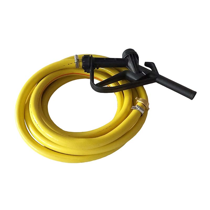 3/4" 19 mm Zapf Schlauch Garnitur mit 2/3 Verschraubung IG 1" - 4 m (PP Pistole schwarz) - PN 5 bar