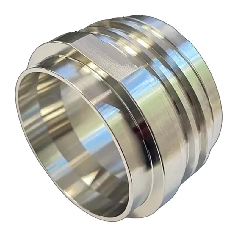 DN20 IBC S60x6 Außengewinde AG Anschweißende ID  x  AD 20 x 24 mm VA Edelstahl AISI 316