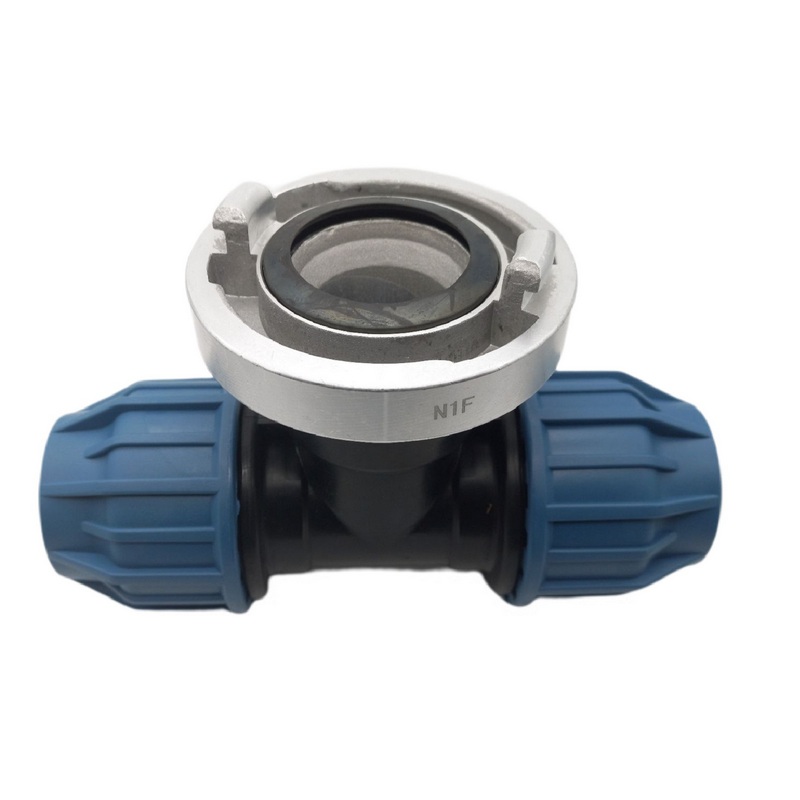 STORZ C DN 52 KA 66 Übergangsstück Adapter -> 40 mm PE T-Stück Rohr Klebeschlauch