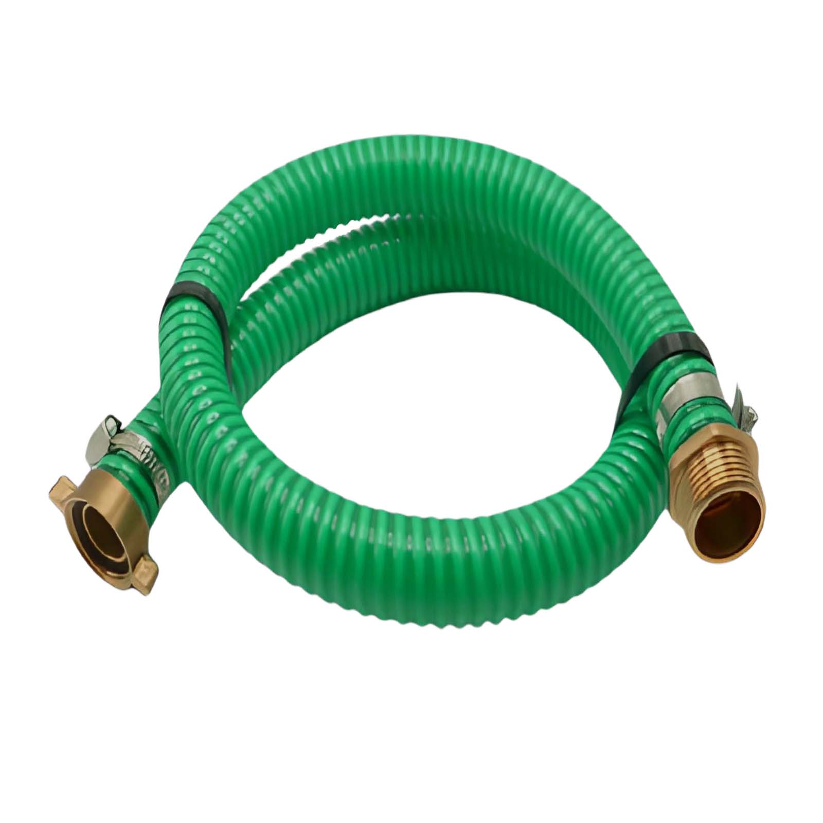 25 mm 1" Zoll Saug Schlauch Pumpen Garnitur Verlängerung  grün - 2 m