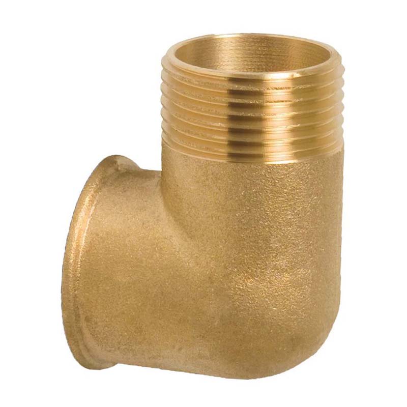 4" Winkel 90° Nr. 92 Innen x Außengewinde IG x AG Messing Fittings PN 10 bar