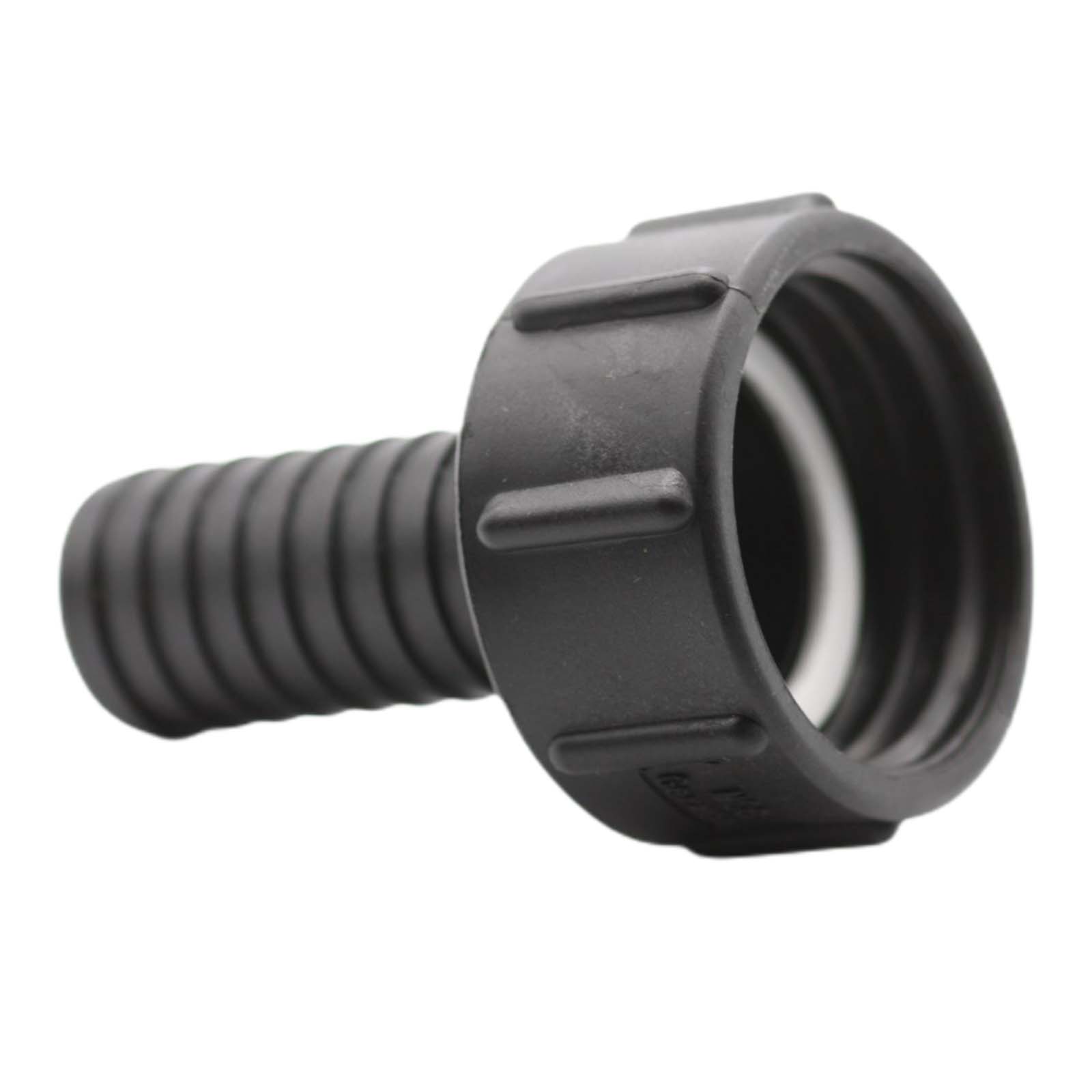 S60 x 6 IBC Adapter Tülle Stutzen 1 1/4" (32 mm) Container Fass Tank Zubehör PN 10 bar