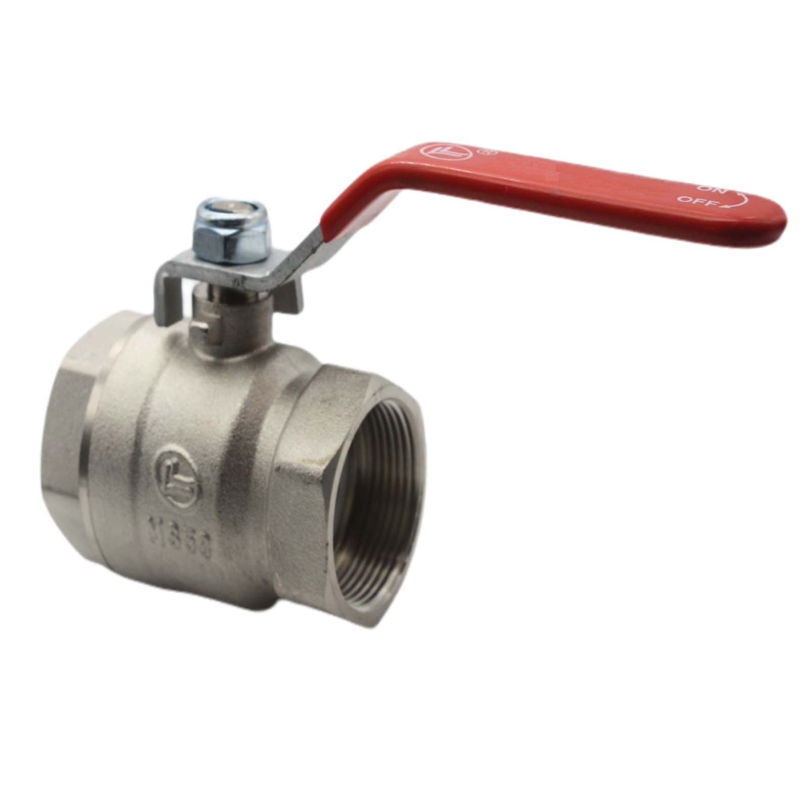 1/2" DN 15 Kugelhahn voller Durchgang Messing Innen x Innengewinde - PN 25 bar