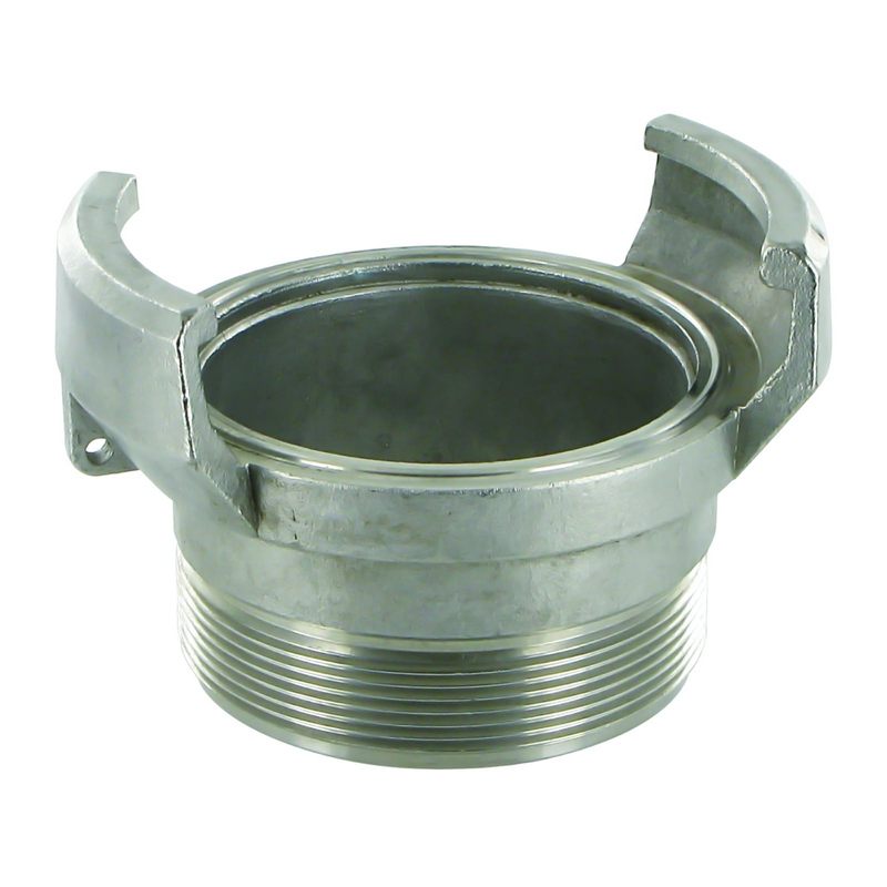 DN 40 Guillemin Kupplung BSPP Außengewinde AG 1 1/2" Edelstahl AISI 316 - PN 16 bar