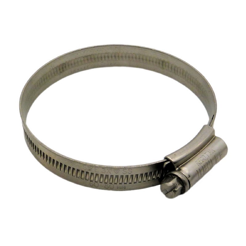 22 - 30 mm Schlauchschelle Jubilee W4 Edelstahl AISI 304 Rohr Gewinde Schelle - Band: 13 mm