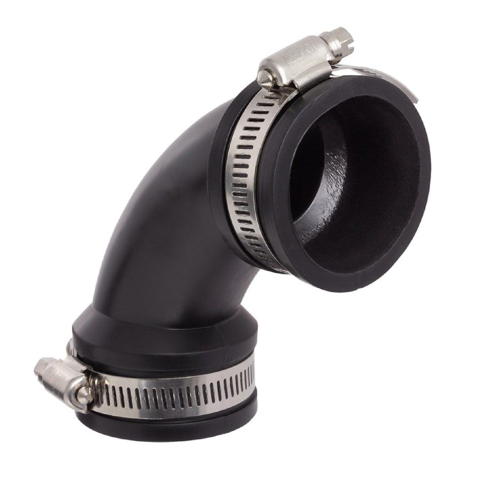 40 mm NBR Flex Fitting Bogen 90° Verbinder Reparatur (Klemmbereich 34 - 42 mm)