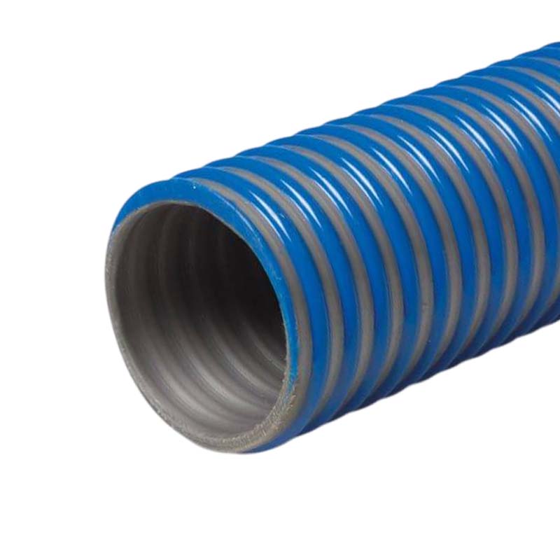 32 mm PVC Saug Ansaug Spiral Förder Pumpen Gülle Schlamm Wasser Schlauch AGRIFLEX blau/grün