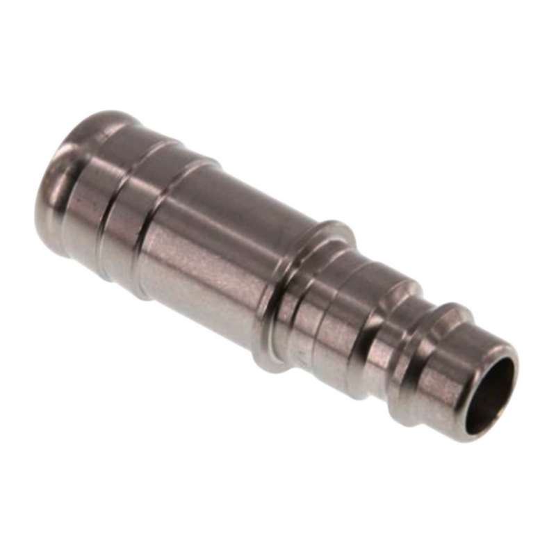 13 mm Druckluft Stecker Nippel Einsteck Schlauch Tülle Edelstahl NW 7,2 LW - PN 35 bar