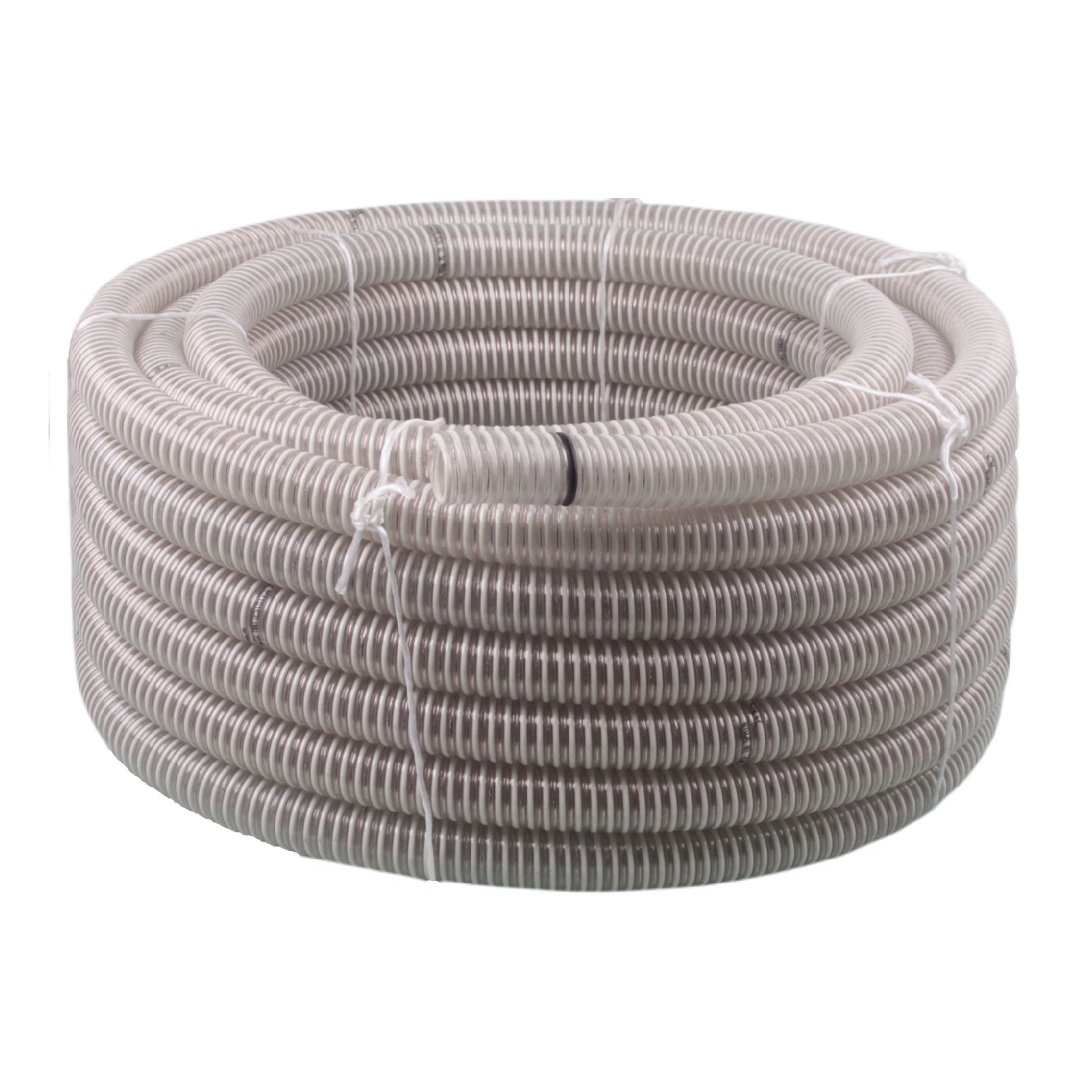 38 mm 1 1/2" Zoll Saug Ansaug Spiral Förder Pumpen Schlauch antistatisch Kupferdraht PN 6 bar