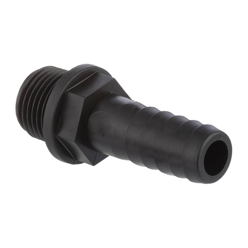 16 mm x 1/2 " PP Gewinde Fitting Schlauch Tülle Stutzen Außengewinde AG - PN 6 bar