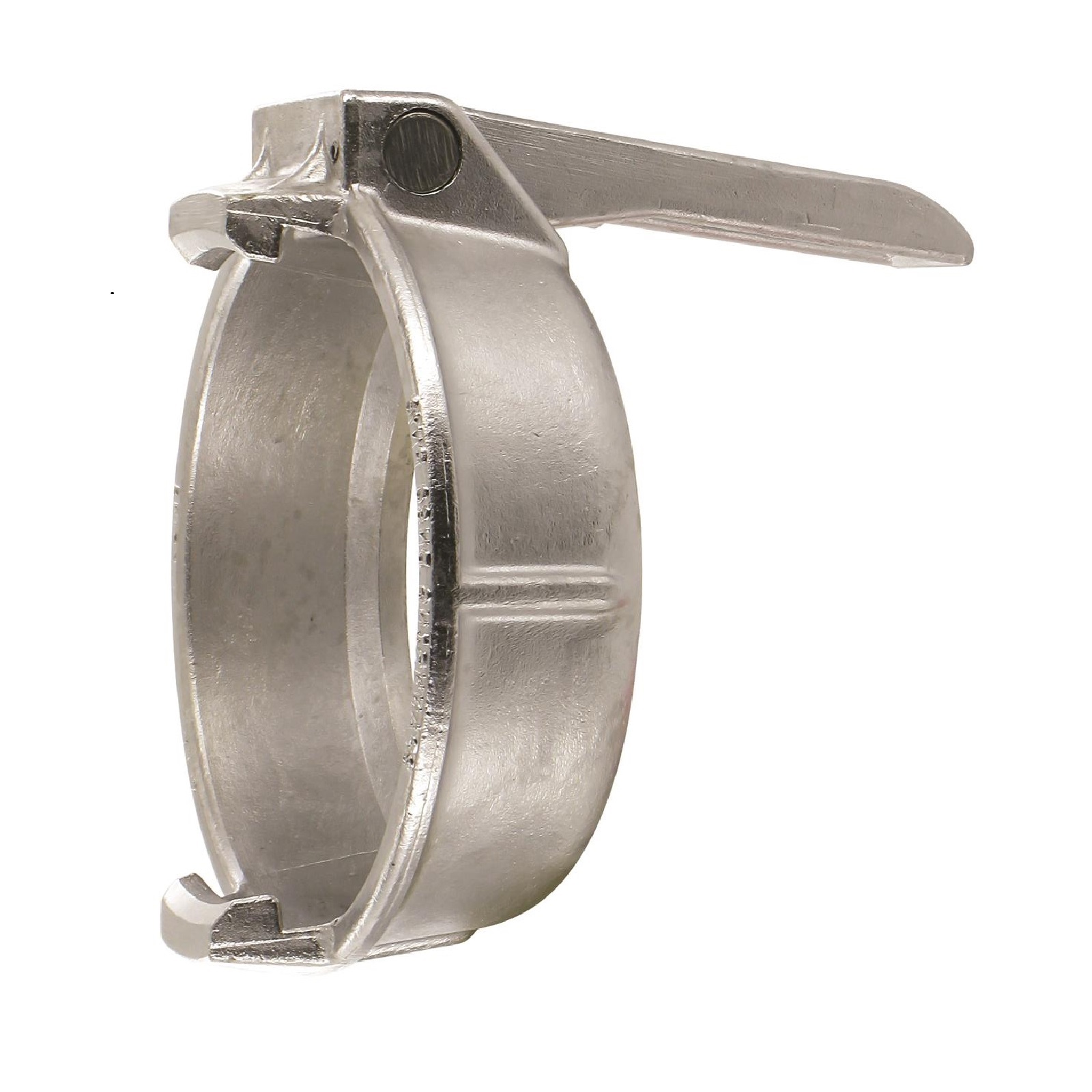 DN80 x 3" Zoll Tankwagen Spannring Typ MK mit Hebel V2A (AISI 316) - PN 16 bar