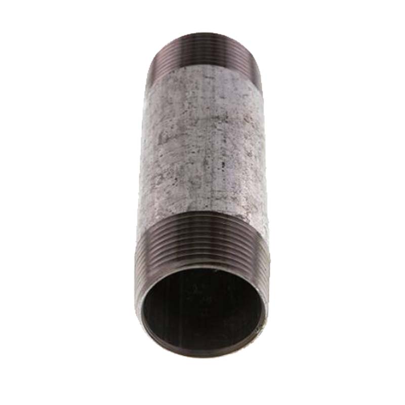 1/8" Rohrnippel Nr. 23 Stahl verzinkt 80 mm Außen x Außengewinde AG Fittings - PN 16 bar
