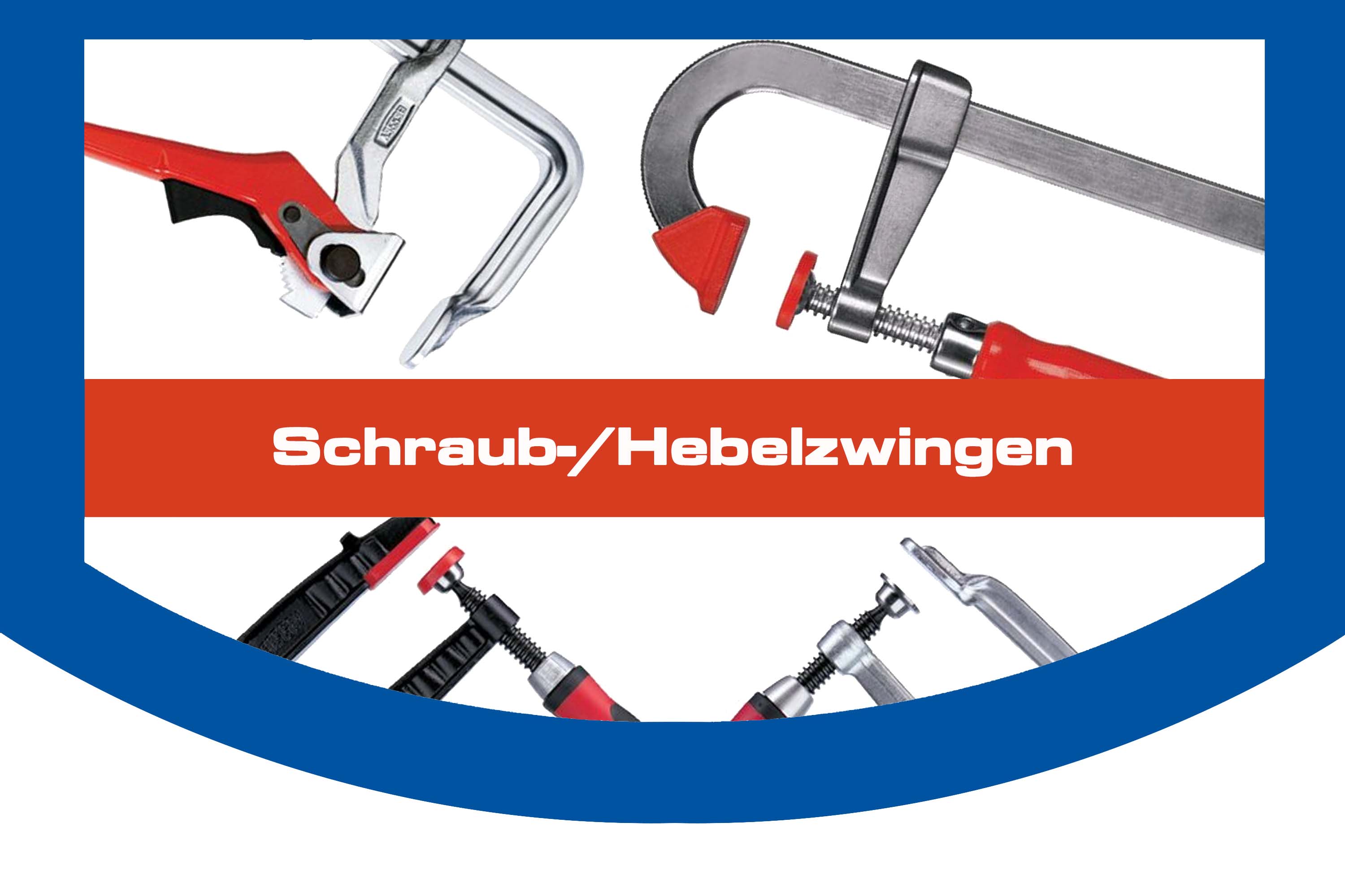 Schraub-/Hebelzwingen