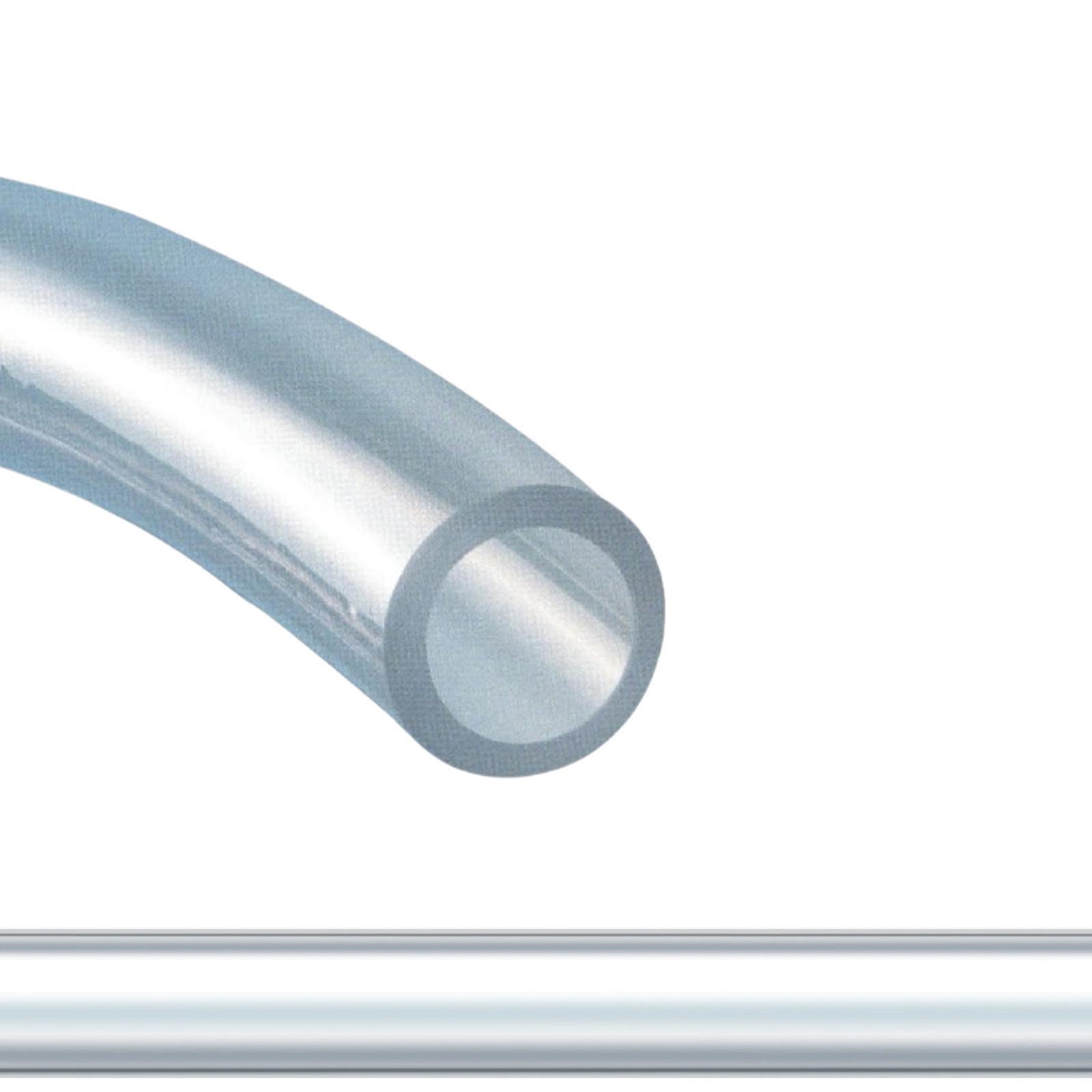 4 x 6 mm PVC Flüssigkeit Öl Luft Wasser Universal Labor Schlauch klar durchsichtig - PN 3 bar - 100 m