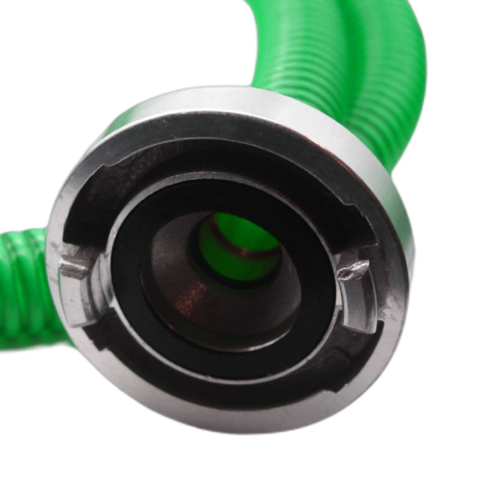 32 mm 1 1/4" Zoll Ansaug Saug Schlauch Pumpen Garnitur STORZ C Kupplung grün - 25 m