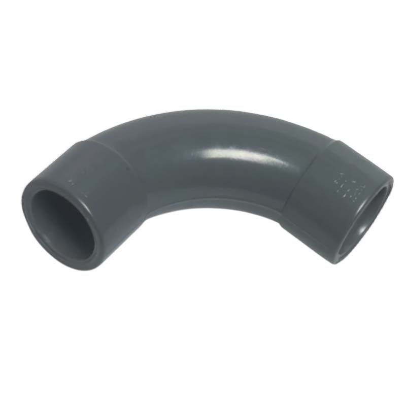 25 mm PVC Klebe Fitting Bogen Winkel 90° (Spritzguss) Muffe Verbinder - PN 16 bar