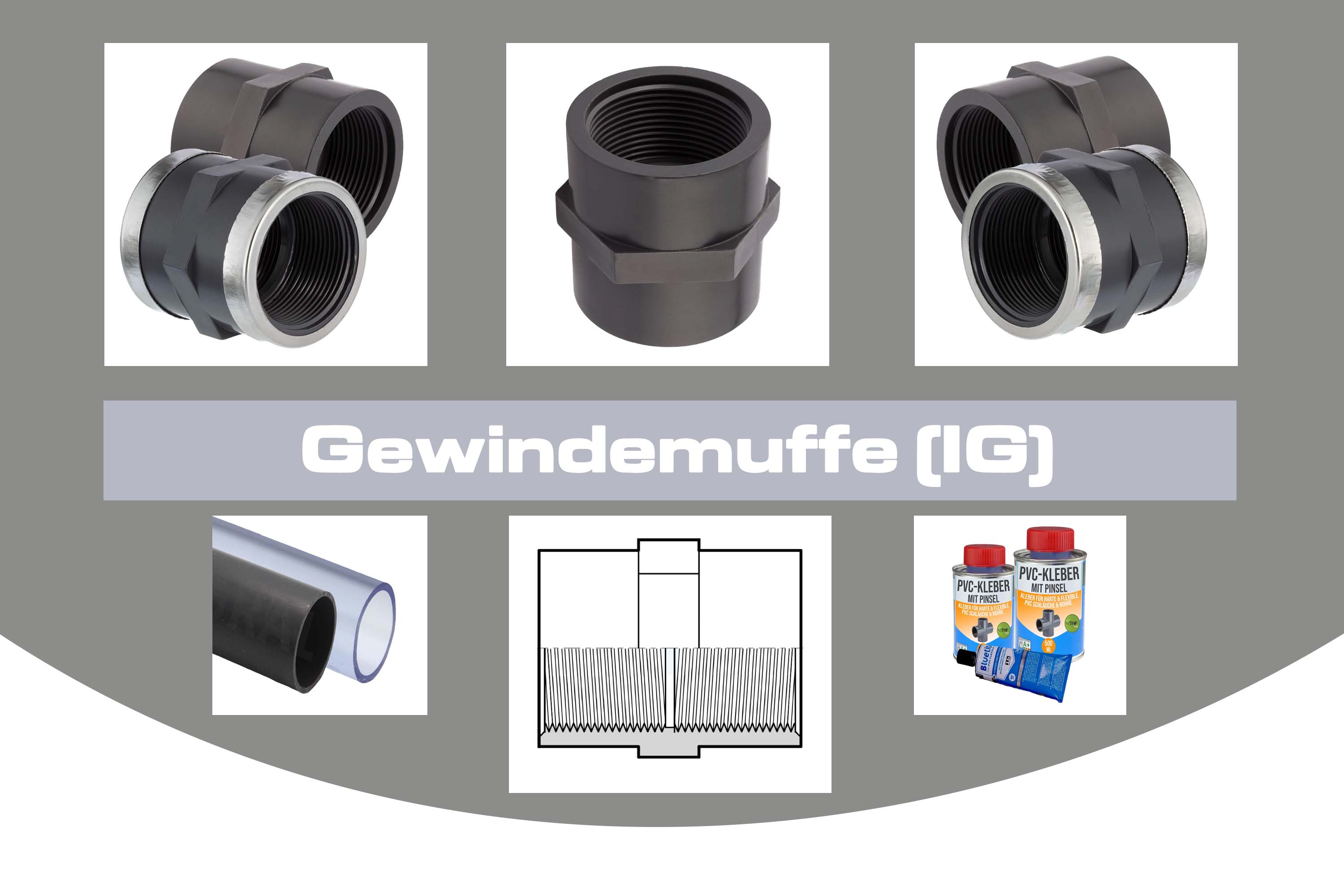 Gewindemuffe (IG)