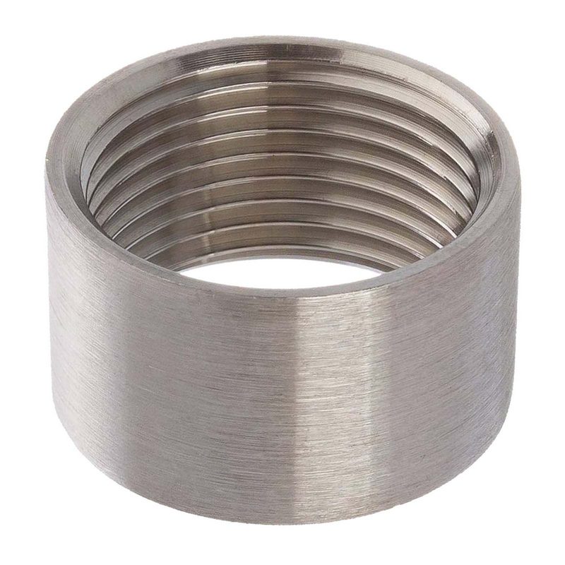 4" Edelstahl FItting V4A AISI 316 Nr. 270A - Muffe kurz (41,5 mm) Innengewinde IG - PN 10 bar