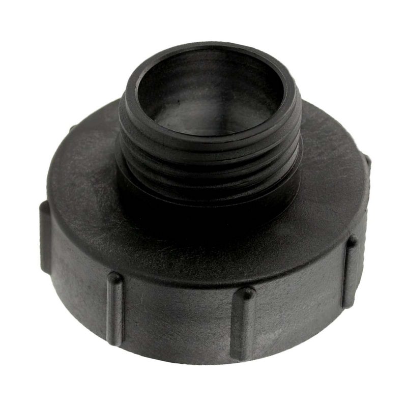 S100 x 8 auf S60 x 6 (AG) IBC Reduktion Adapter Container Fass Tank Zubehör PN 10 bar