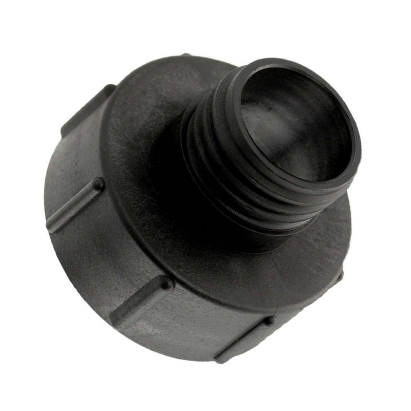 S100 x 8 auf S60 x 6 (AG) IBC Reduktion Adapter Container Fass Tank Zubehör PN 10 bar