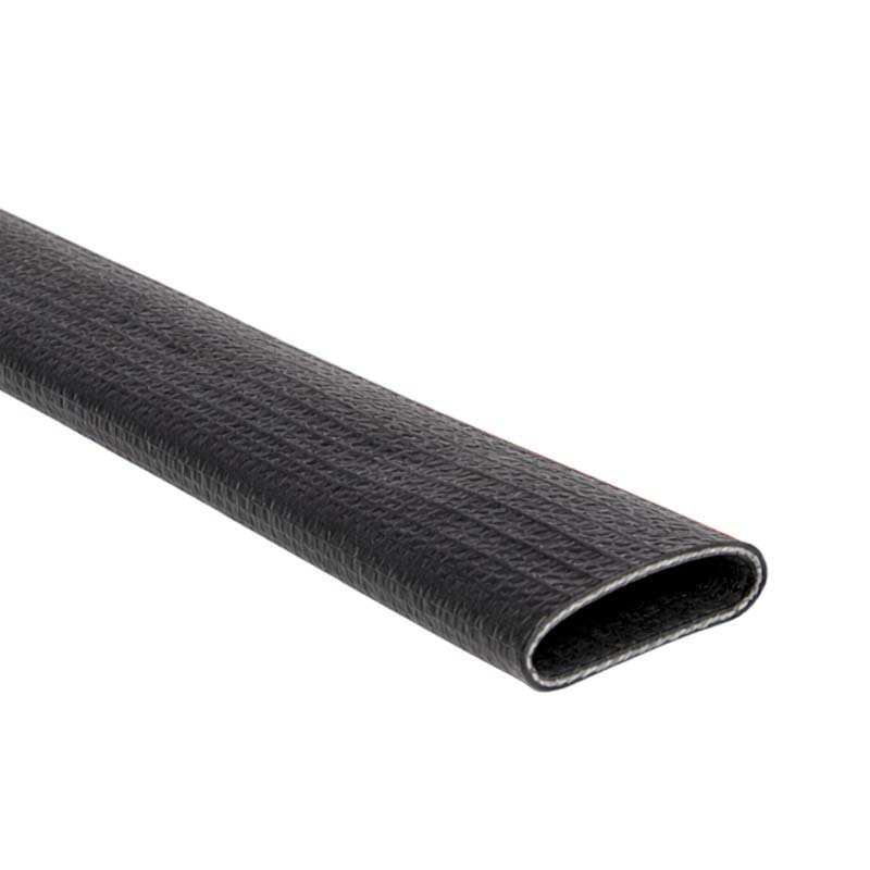 26 mm PVC Flach Schlauch Wasser Druck Luft schwer schwarz PN 30 bar - 60 m